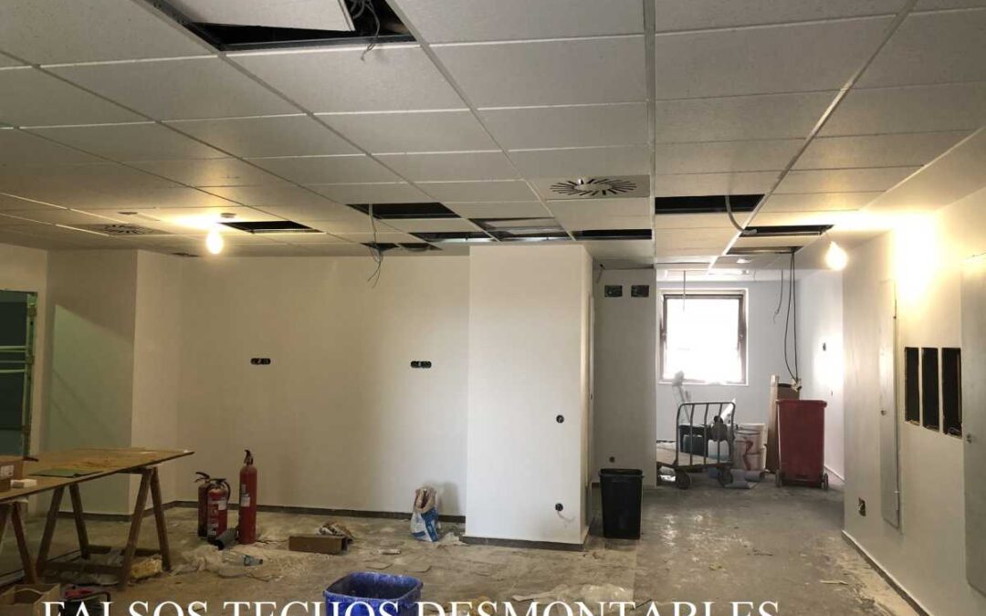 Falsos techos de oficina